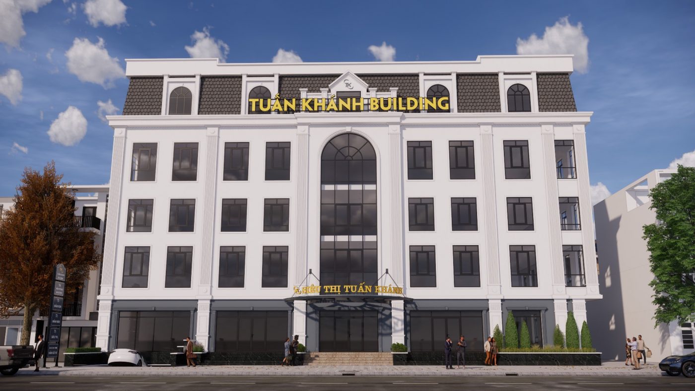 Ảnh phối cảnh công trình TUẤN KHÁNH Building