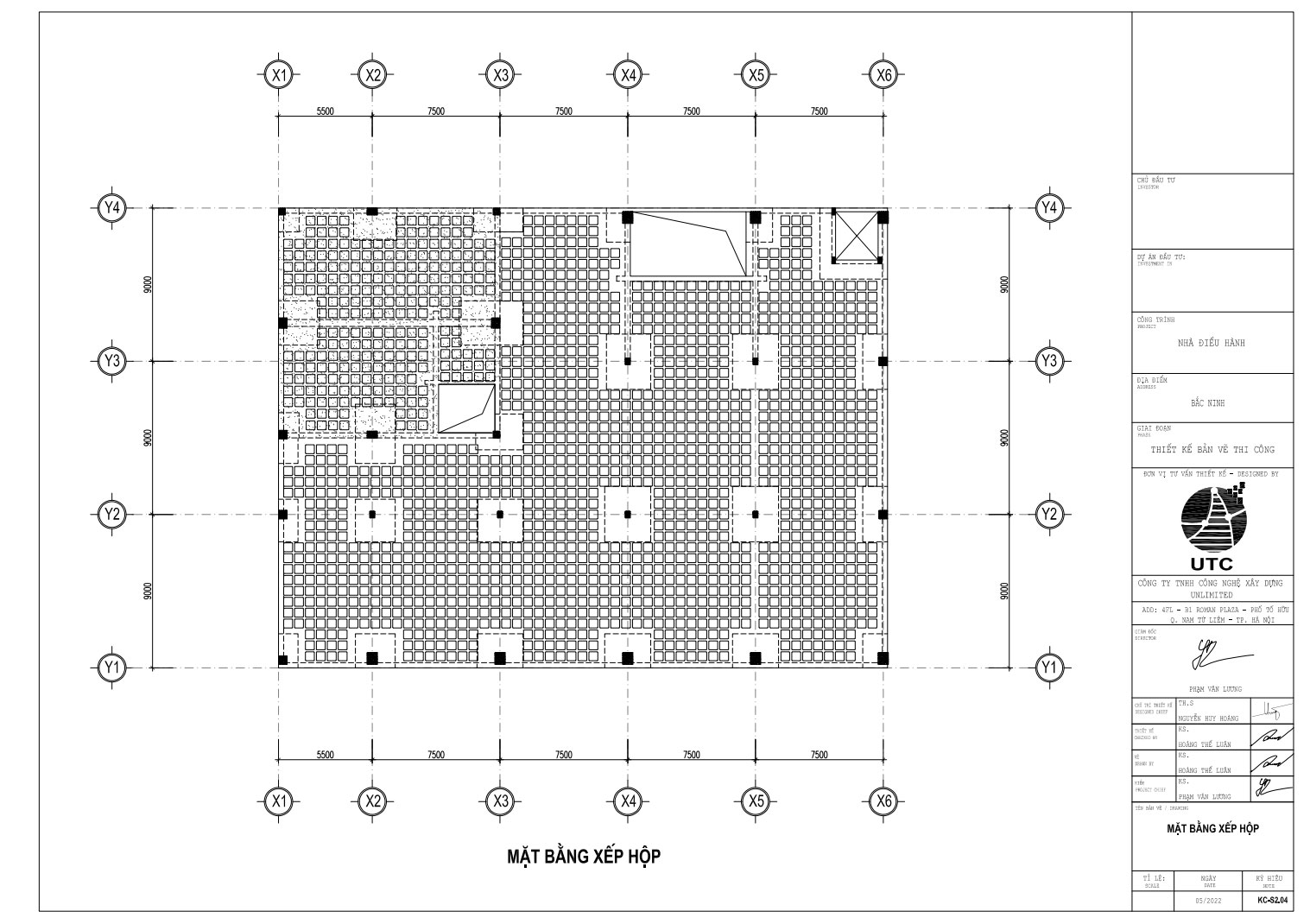 Mặt bằng xếp hộp