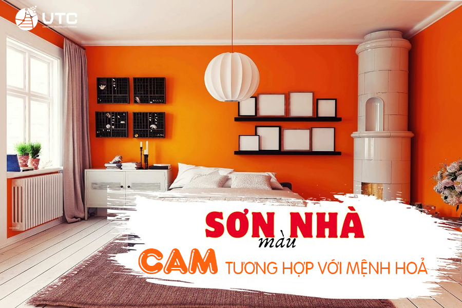 Màu cam tương hợp với người mệnh Hoả